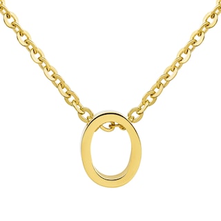 Foto 1 | Foto 1 | Collar West Coast Jewelry Elya En Oro De 18 Quilates Con La Letra Inicial O - Venta Internacional.