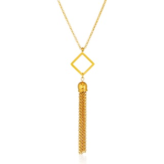 Foto 1 | Foto 1 | Collar West Coast Jewelry Elya De Acero Inoxidable Chapado En Oro - Venta Internacional.