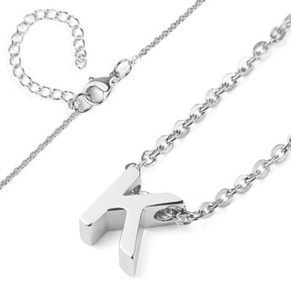 Foto 2 | Foto 2 | Collar West Coast Jewelry Elya De Acero Inoxidable Letra K - Venta Internacional.