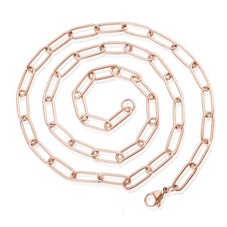 Foto 1 | Foto 1 | Collar West Coast Jewelry Elya De Acero Inoxidable Chapado En Oro Rosa - Venta Internacional.