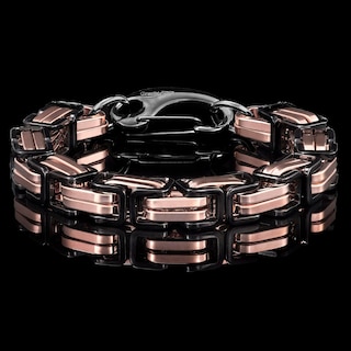 Foto 3 | Foto 3 | Pulsera West Coast Jewelry Crucible Para Hombre, Acero Bizantino - Venta Internacional.