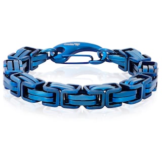 Foto 1 | Foto 1 | Pulsera West Coast Jewelry Crucible Con Cadena Bizantina De Acero - Venta Internacional.
