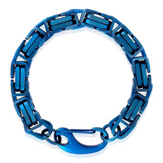 Foto 2 | Foto 2 | Pulsera West Coast Jewelry Crucible Con Cadena Bizantina De Acero - Venta Internacional.