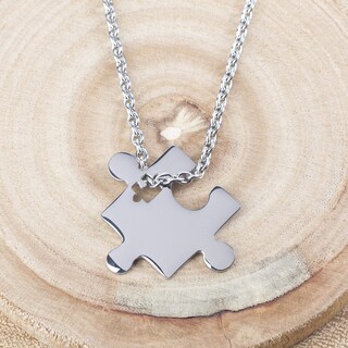 Foto 4 | Foto 4 | Collar, Rompecabezas De West Coast Jewelry Para Concientizar Sobre El Autismo - Venta Internacional.