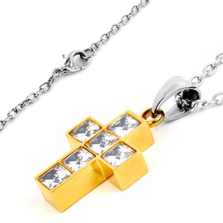 Foto 2 | Foto 2 | Collar West Coast Jewelry De Acero Inoxidable Chapado En Oro - Venta Internacional.