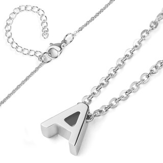 Foto 2 | Foto 2 | Collar West Coast Jewelry Elya De Acero Inoxidable Letra A - Venta Internacional.