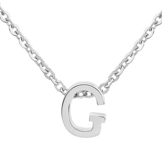 Foto 1 | Foto 1 | Collar West Coast Jewelry Elya De Acero Inoxidable Con Letra G - Venta Internacional.