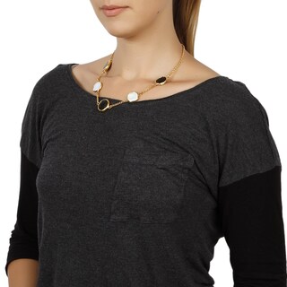 Foto 4 | Foto 4 | Collar De Madreperla Chapado En Oro De West Coast Jewelry Elya - Venta Internacional.