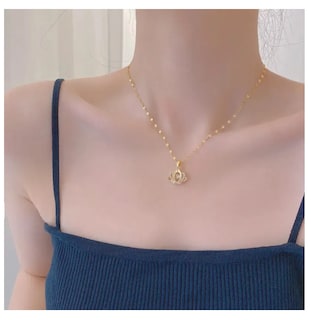 Foto 3 | Foto 3 | Collar De Corona Mujer Reina Con Baño De Oro 18k Y Zirconia Elegante