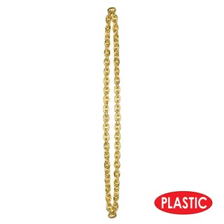 Foto 4 | Foto 4 | Collar De Cadena Con Cuentas Doradas Para Fiestas De Hip Hop - Venta Internacional.