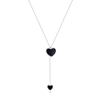 Foto 1 | Foto 1 | Collar Chulada, Corazones De Plata .925 Con Chapa De Platino, Se Pude Mojar