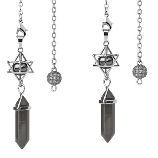 Foto 1 | Foto 1 | Péndulo De Hematite Natural Ventdepot Mxhql-002 2 Piezas Negro