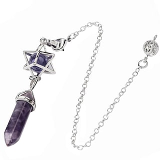 Foto 1 | Foto 1 | Péndulo Amatista Espiritual Ventdepot Mxhul-001 1 Pieza Morado