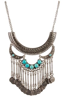 Foto 1 | Foto 1 | Collar Forum Novelties Western Para Mujer Color Plateado Y Turquesa - Venta Internacional.