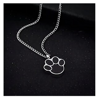 Foto 4 | Foto 4 | Collar Cortes Urna Relicario Cenizas Lab.g  Plata Negro