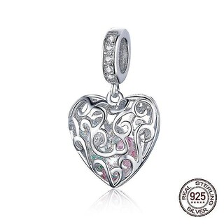 Foto 1 | Foto 1 | Set De Colgantes En Plata De Ley 925 Con Forma De Corazón Para Palpitaciones - Venta Internacional.