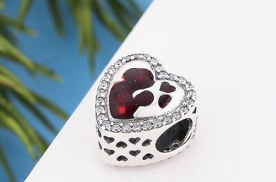 Foto 2 | Foto 2 | Colgantes De Plata 925 Con Forma De Corazón Para Mamá Y Bebé Con Pulsera Para Mujer - Venta Internacional.