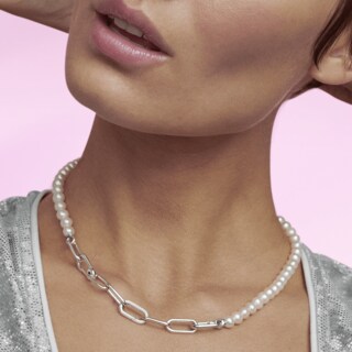 Foto 6 | Foto 6 | Collar De Perlas Cultivadas De Agua Dulce Pandora Me 399658c01 Línea Pandora Me Auténtica Joyería De Lujo Mujer Ideal