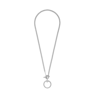 Foto 3 | Foto 3 | Collar Con Pendiente O Pandora Moments Con Barra T 391157c00 Cierre Barra T Moderno Colección Pandora Moments Original Joyería
