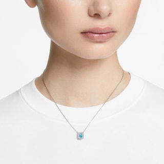 Foto 5 | Foto 5 | Collar Swarovski Millenia Talla Octogonal Azul Baño Rodio 5640289 Joyería De Lujo Para Mujer Ideal Para Regalo Elegante