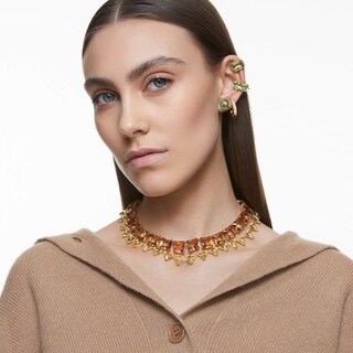 Foto 8 | Foto 8 | Collar Swarovski Millenia Cristales De Talla Cuadrado Oro 5609705 Baño De Oro 14k Joyería De Lujo Para Mujer Ideal Para Regalo
