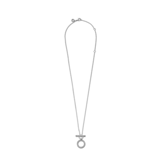 Foto 3 | Foto 3 | Collar Pandora Barra T Con Doble Aro Joya Original 399039c01 Cierre Barra T Moderno Joyería De Lujo Mujer Ideal