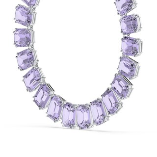 Foto 5 | Foto 5 | Collar Swarovski Millenia Cristales Talla Octagonal - Morado 5609701 Joyería De Lujo Para Mujer Ideal Para Regalo Elegante