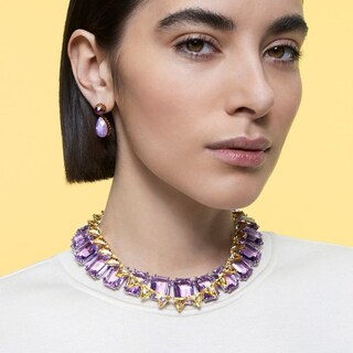 Foto 7 | Foto 7 | Collar Swarovski Millenia Cristales Talla Octagonal - Morado 5609701 Joyería De Lujo Para Mujer Ideal Para Regalo Elegante