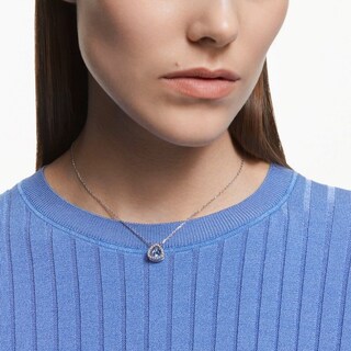 Foto 6 | Foto 6 | Collar Swarovski Millenia Azul Baño De Rodio Joya Original 5640290 Joyería De Lujo Para Mujer Ideal Para Regalo Elegante