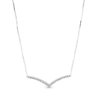 Foto 1 | Foto 1 | Collar Pandora Hueso De Los Deseos Deslumbrante Joya Original 397802cz Joyería De Lujo Para Mujer Ideal Para Regalo Elegante