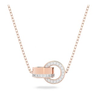 Foto 1 | Foto 1 | Collar Swarovskies Hollow Pequeño Blanco Baño Tono Oro Rosa 5636496 Baño De Oro Rosa 14k Joyería De Lujo Mujer Ideal