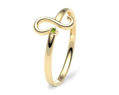 Foto 1 | Foto 1 | Anillo Del Zodiaco Leo Amelie Joyas Oro 10k Nro. 7-7.5