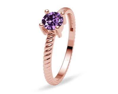 Foto 1 | Foto 1 | Anillo Anne Amelie Joyas Oro 10k Nro. 7-7.5