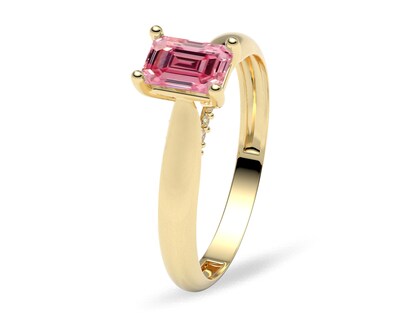 Foto 1 | Foto 1 | Anillo Leonor Amelie Joyas Oro 10k Nro. 8-8.5