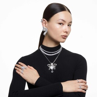 Foto 6 | Foto 6 | Anillo Swarovski Vittore Xl Con Cristales De Swarovski Transparentes - Venta Internacional.