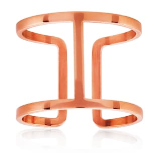 Foto 1 | Foto 1 | Anillo West Coast Jewelry Elya, Brazalete De Acero Chapado En Oro Rosa - Venta Internacional.
