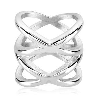 Foto 1 | Foto 1 | Anillo West Coast Jewelry Elya Split Crisscross Orbit 22 Mm - Venta Internacional.
