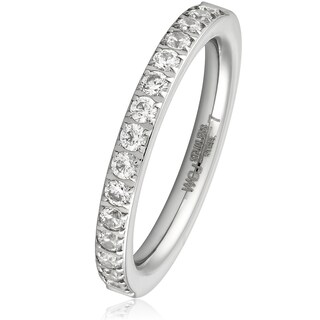 Foto 1 | Foto 1 | Anillo West Coast Jewelry Elya De Acero Inoxidable Con Circonita Cúbica - Venta Internacional.