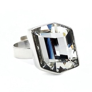 Foto 1 | Foto 1 | Anillo Zvezda Colección Argenta Plata .925 Corte Cosmic Fancy - Crystal