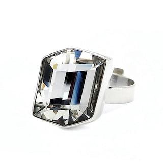 Foto 2 | Foto 2 | Anillo Zvezda Colección Argenta Plata .925 Corte Cosmic Fancy - Crystal