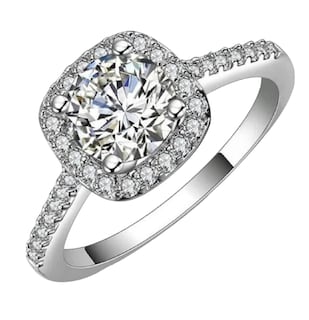 Foto 1 | Foto 1 | Joyería Xtellar: Anillos De Compromiso De Estilo Soleste - Corte Cojín - Joyas De Lujo Resistentes Y Diarias Para Novias Y Bodas