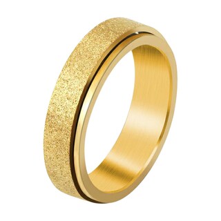Foto 1 | Foto 1 | Anillo Huoguo Giratorio De Acero De Titanio Esmerilado Para Hombre Y Mujer - Venta Internacional.