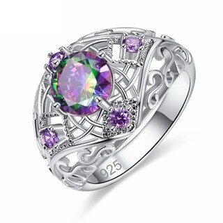 Foto 2 | Foto 2 | Anillo Huoguo  Moderna Piedra Natal  Joyería De Boda  Circonio - Venta Internacional.