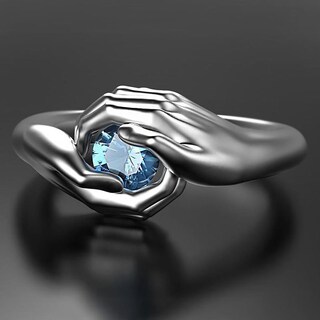 Foto 1 | Foto 1 | Anillo De Bodas Huoguo The Best Time In Your Life Metal - Venta Internacional.