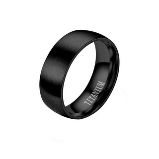 Foto 1 | Foto 1 | Anillo Huoguo Acero De Titanio Acero Inoxidable Esmerilado Macho - Venta Internacional.