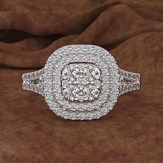 Foto 3 | Foto 3 | Anillo Huoguo Fashion Diamond Para Mujer En Aleación - Venta Internacional.