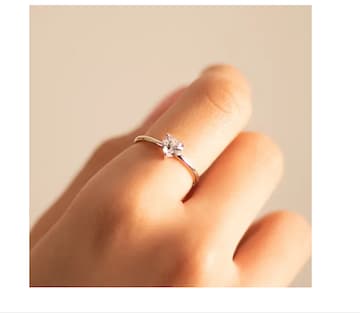 Foto 1 | Foto 1 | Anillo Promesa De Plata Amor