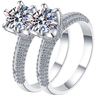 Foto 1 | Foto 1 | Anillo De Bodahigh Monaco Mxgrr-002 2 Piezas Plata