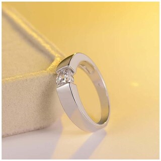 Foto 4 | Foto 4 | Sortija De Compromisohigh Monaco Mxzrg-017 2 Piezas Plata