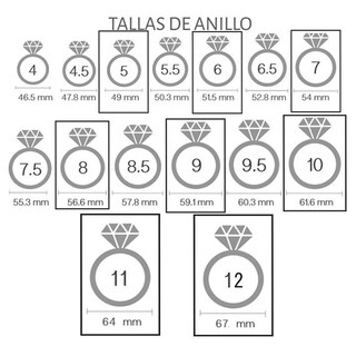 Foto 6 | Foto 6 | Anillos Para Dia De Las Madreshigh Monaco Mxyvn-028 3 Piezas Plata